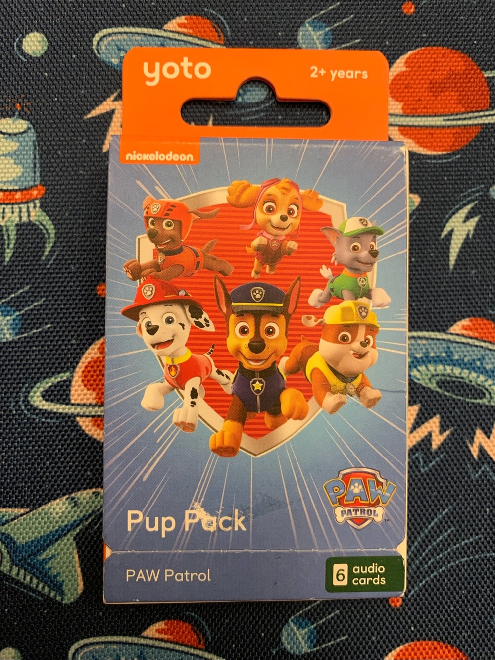 Yoto cards PAW Patrol Pup Pack 6 cards